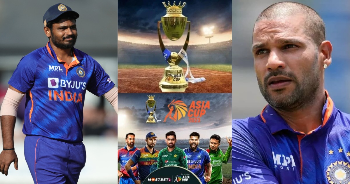 Shikhar Dhawan Likely To Return In Asia Cup 2023 Sanju Samson Will Be Out