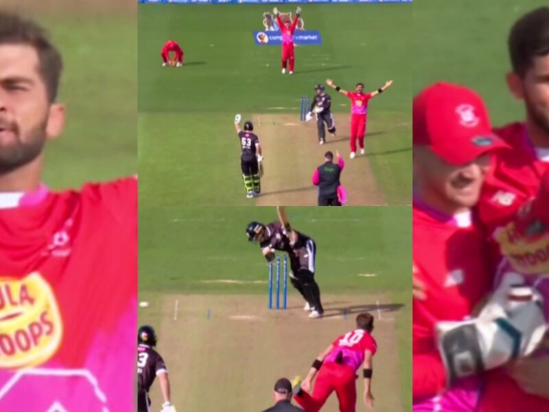 Shaheen Afridi Wreaked Havoc In The Hundred Men'S Competition In First Over