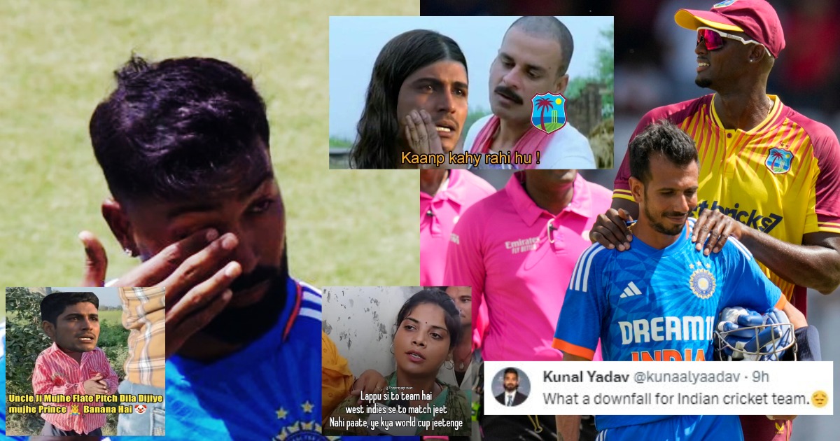 Ind Vs Wi Team India Defeated By West Indies Netizens Slammed Indian Team On Social Media
