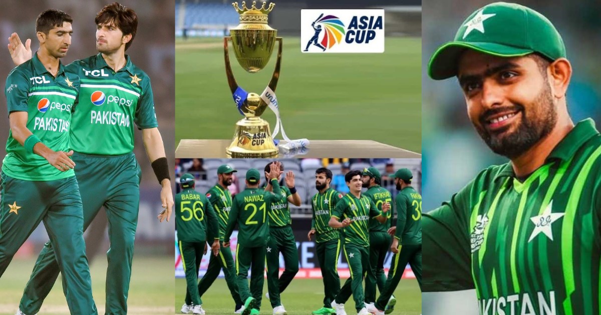 Pakistan Team Selected For Asia Cup 2023 5 Bowlers Like Shoaib Akhtar Got A Chance