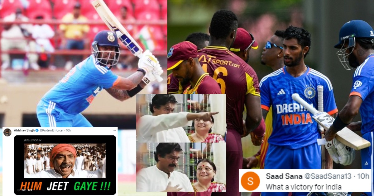 Ind Vs Wi Team India Defeated West Indies In The Third T20 Netizens Reacted Like This On Social Media