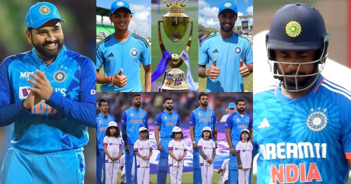 18-Member Indian Team Announced For Asia Cup 2023 Tilak Verma And Yashasvi Jaiswal In Sanju Samson Out