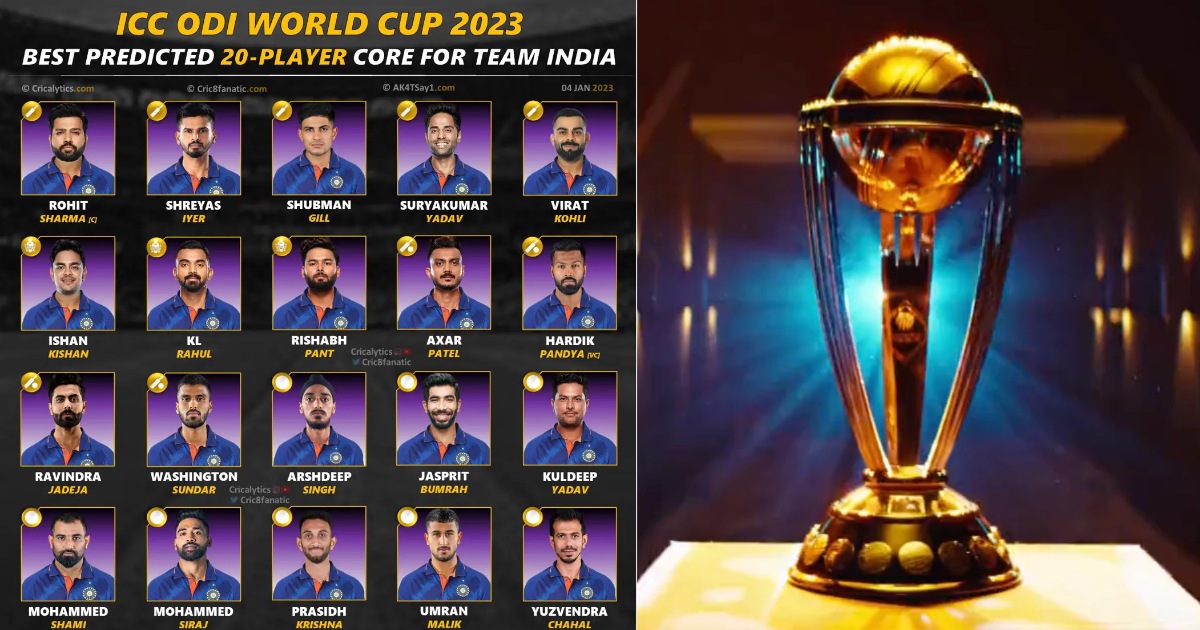 These Players Will Get Tickets In Team India For World Cup 2023 List Of Players Playing From Opening To Number 11