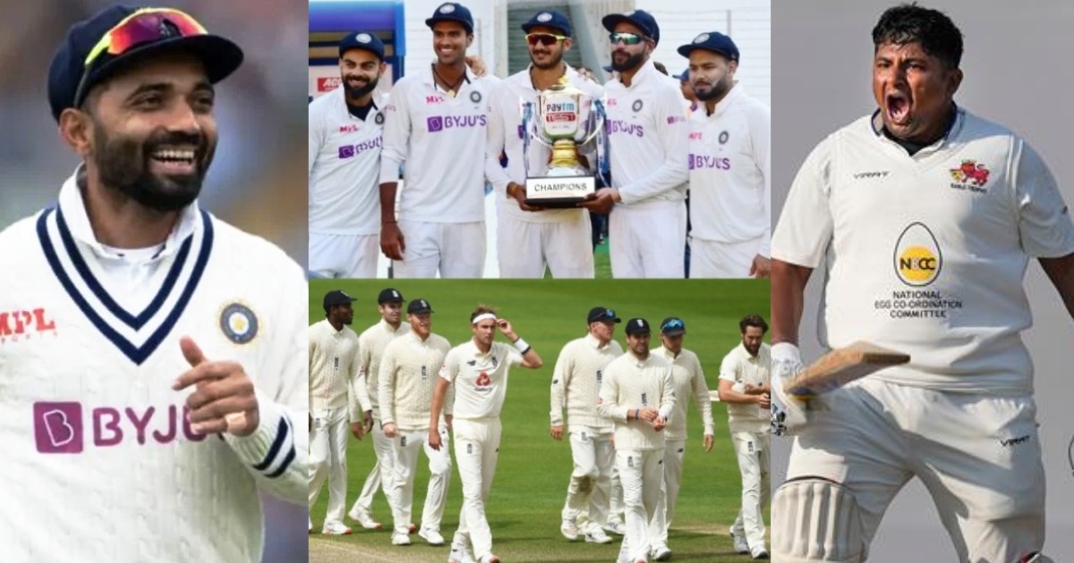 Rohit Sharma Out For Test Series Against England Ajinkya Rahane Captain Sarfaraz Khan Included