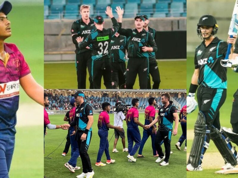 Nz Vs Uae: 29 चौके-7 छक्के, न्यूजीलैंड ने तीसरे टी20 में यूएई को 32 रनों से धोया, 3 मैचों की सीरीज पर 2-1 से किया कब्जा 