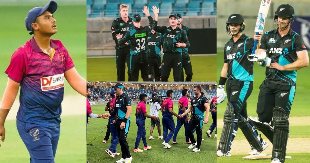 Nz Vs Uae: 29 चौके-7 छक्के, न्यूजीलैंड ने तीसरे टी20 में यूएई को 32 रनों से धोया, 3 मैचों की सीरीज पर 2-1 से किया कब्जा 