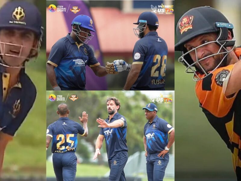 T10 League Gautam Gambhir Stunned Shahid Afridi'S Team Defeated In Just 28 Balls