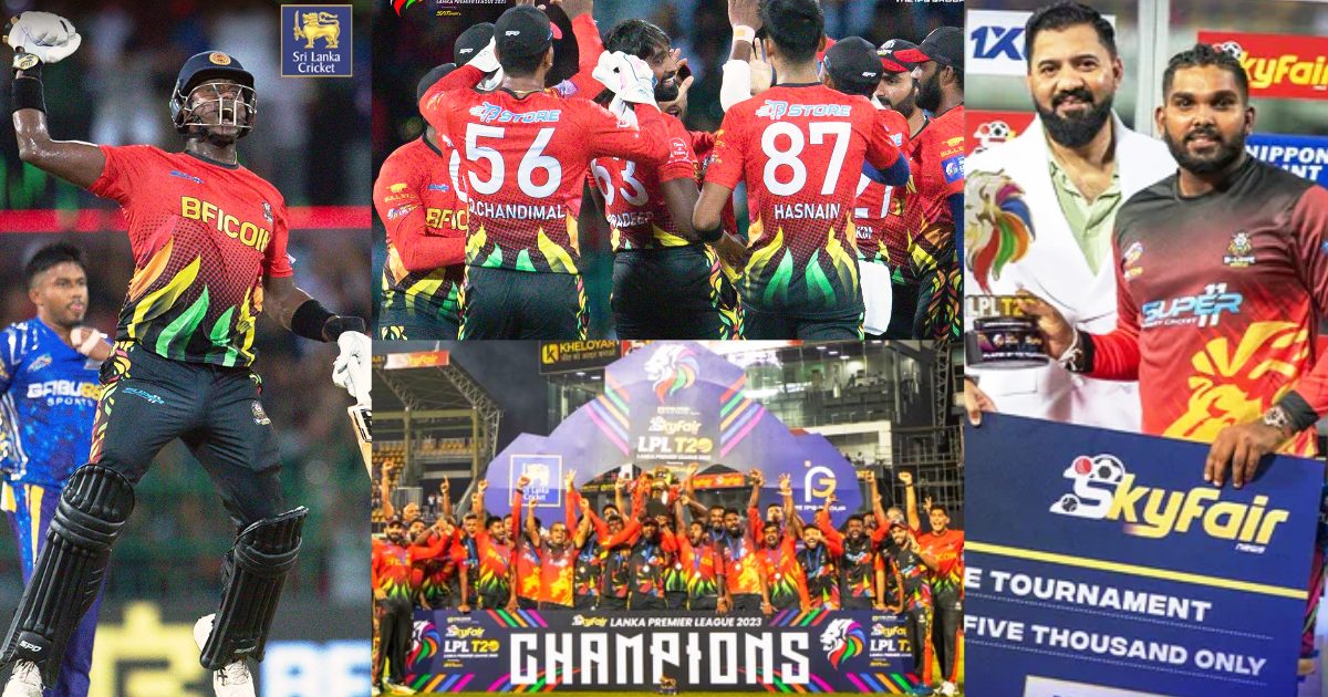 Lpl 2023 High Voltage Final Of Lanka Premier League Wanindu Hasaranga'S Team Became Champion