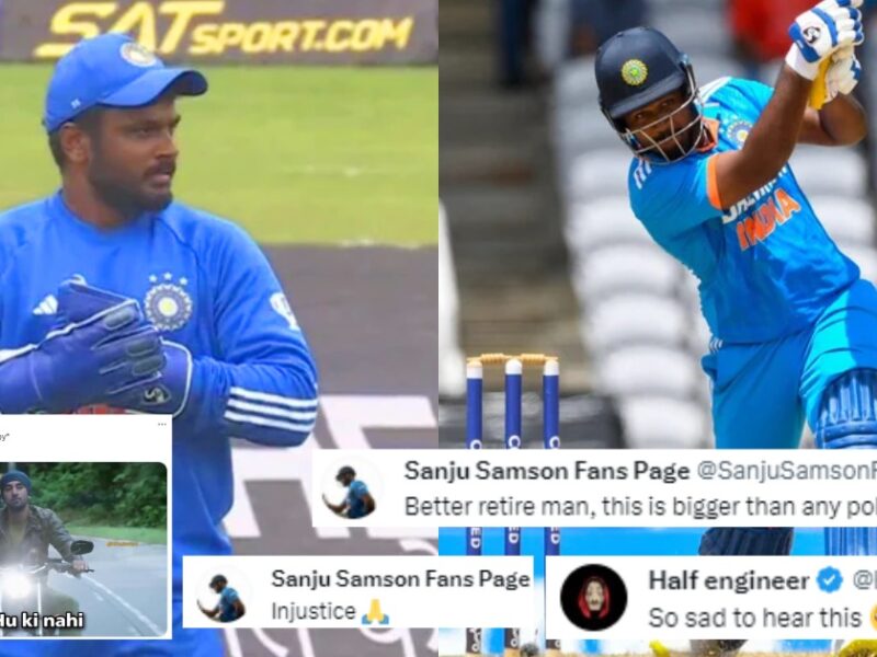 Sanju Samson Was Not Included In The Asia Cup 2023 Squad Fans Created Ruckus On Social Media