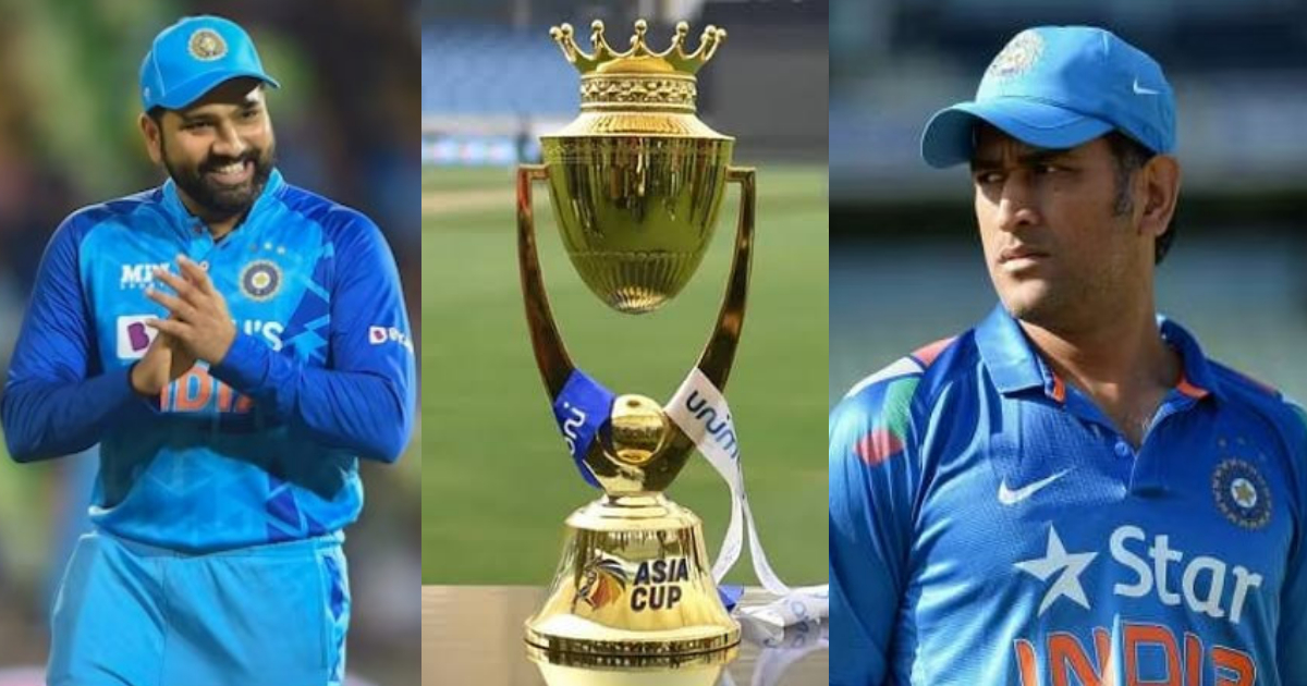 Rohit Sharma Can Create History As Soon As He Wins The Asia Cup Will Leave Ms Dhoni Behind