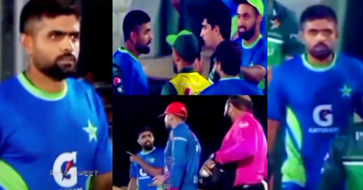Babar Azam Crossed All Limits In Afg Vs Pak Match Abused The Afghan Player Watch Video All You Need To Know Is Here