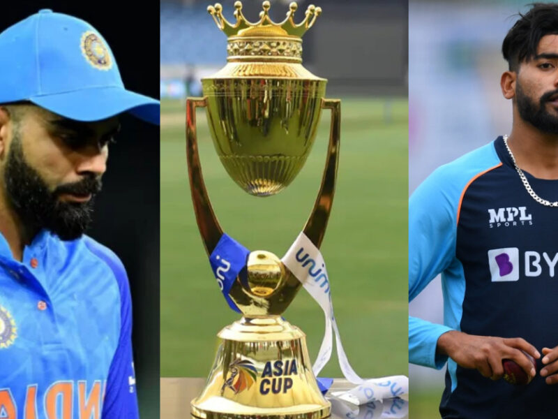 Virat Kohli'S Special Friend Suddenly Out Of Asia Cup 2023