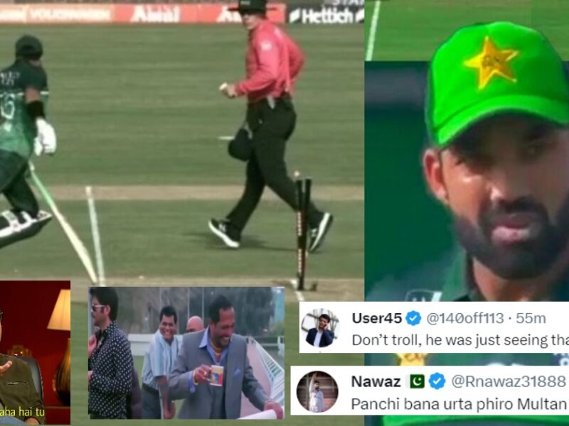 Pak Vs Nep Mohammad Rizwan Most Bizarre Run Out Netizens Trolled Him Heavily
