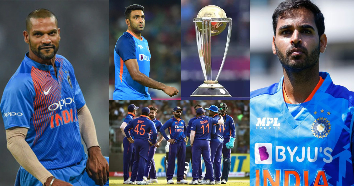 15-Member Team India Announced For World Cup 2023, Shikhar Dhawan-Bhuvneshwar Kumar-Ashwin Got Place,