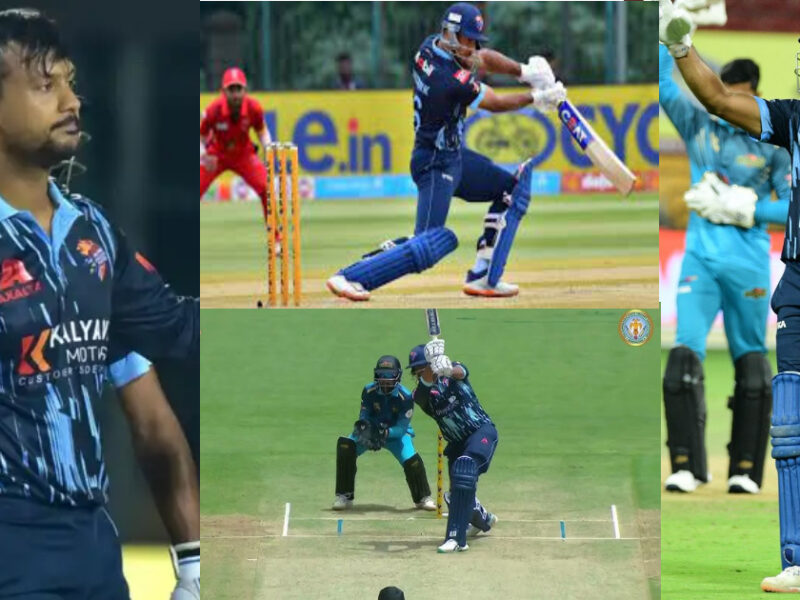 Mayank Agarwal Studded Fifty While Batting Fast