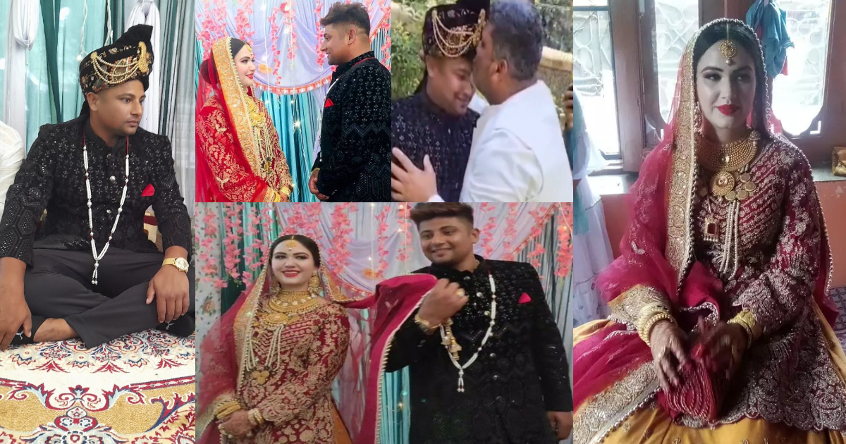 Sarfaraz-Khan-Get-Married-With-Kasmir-Girl-Video-Went-Viral