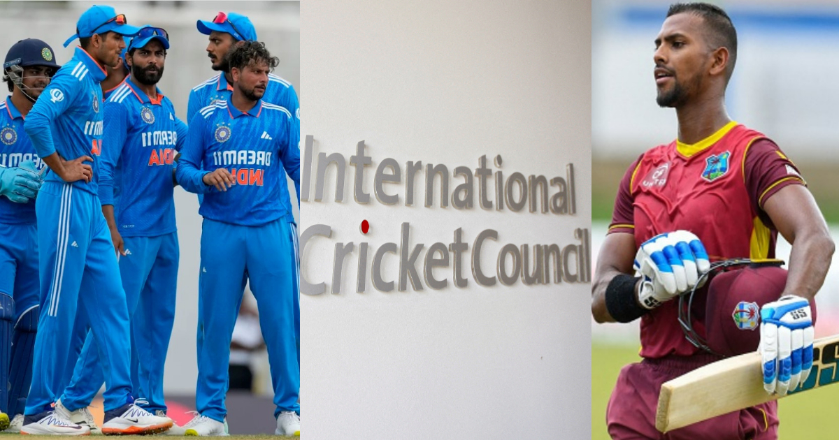 Nicholas-Pooran-Fine-By-Icc-For-Breach-Of-Code-Of-Conduct-Pooran-Umpire-Clash-In-Wi-Vs-Ind-2Nd-T20