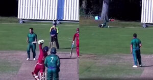 The Fielder Of The Cricket World Took A Surprising Catch, The Video Went Viral