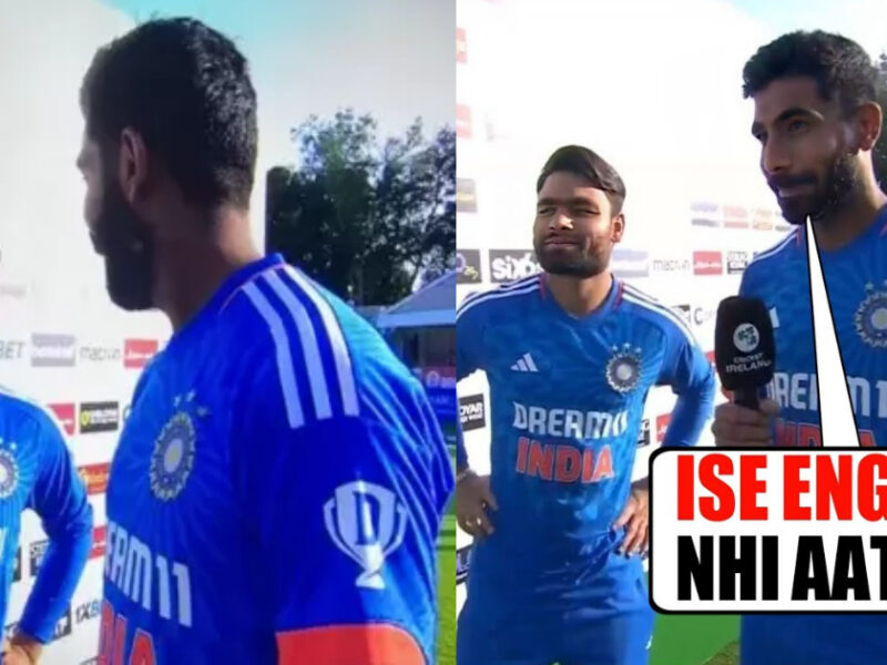 Jasprit Bumrah Became Captain-Turned-Translator For Rinku Singh