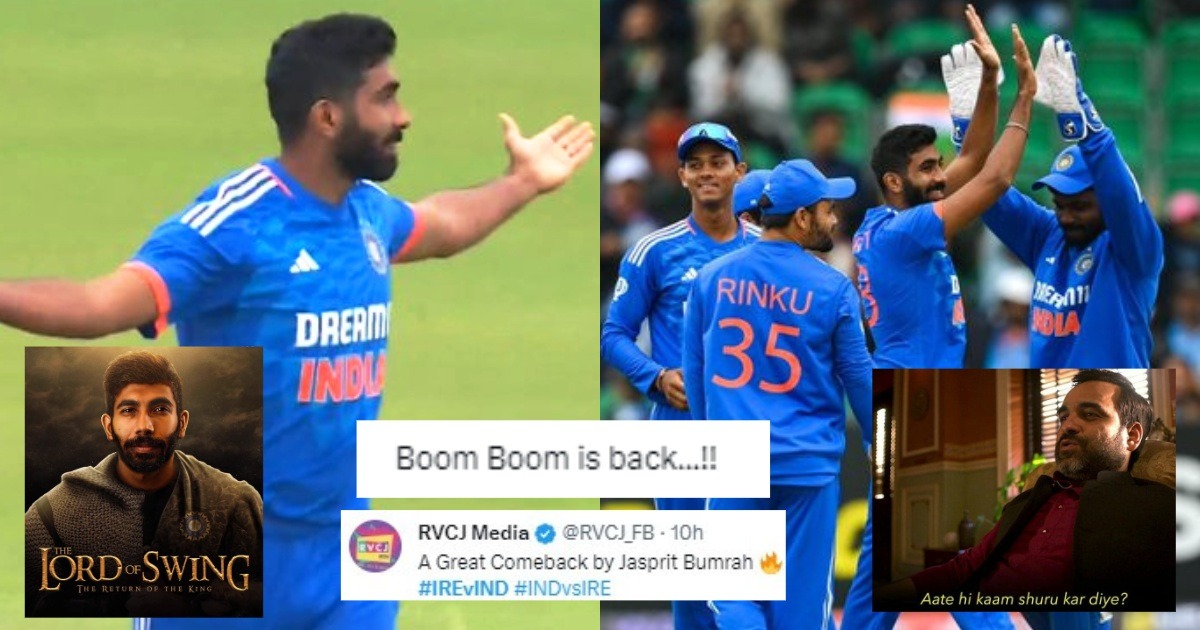 Jasprit Bumrah Took 2 Wickets In The Very First Over, Fans Reacted On Social Media
