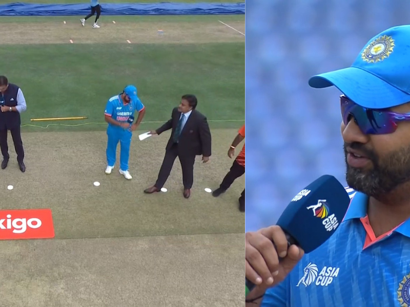 Ind Vs Pak: India Chose To Bat After Winning The Toss, These Players Got A Chance In The Playing 11