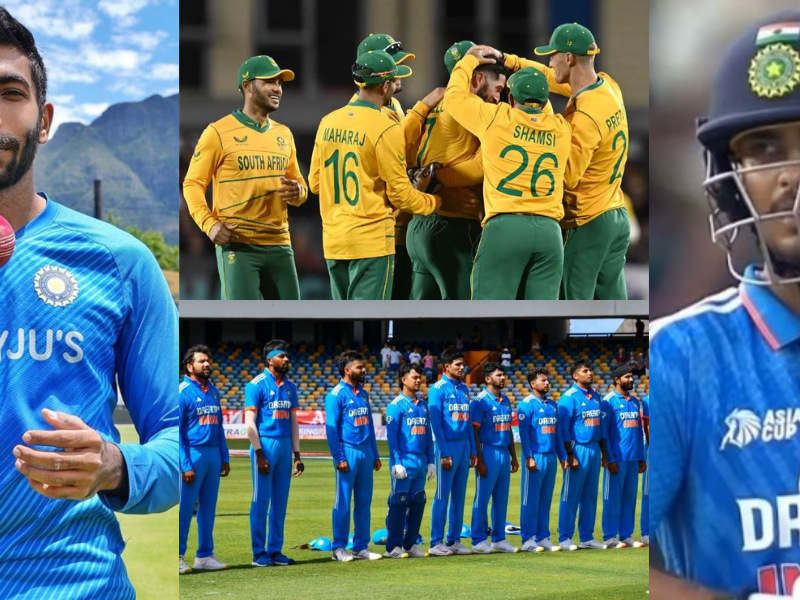 17-Member-Team-India-Announced-For-Odi-Against-South-Africa-Bumrah-Became-Captain-Shubman-Ishaan-Out