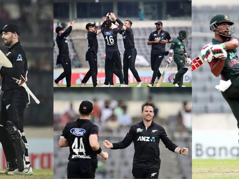 New Zealand Won The Series By Defeating Bangladesh By 7 Wickets