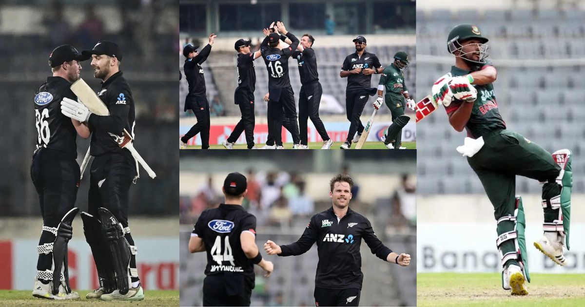 New Zealand Won The Series By Defeating Bangladesh By 7 Wickets