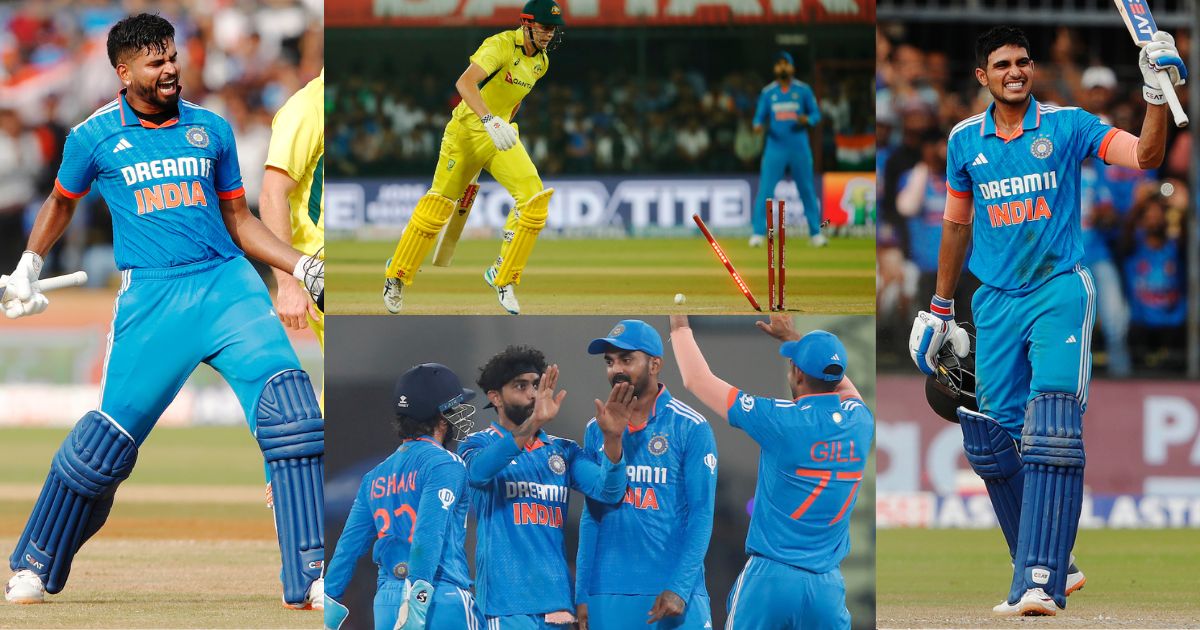 IND vs AUS: पहले बल्लेबाजों ने जमाया रंग, फिर गेंदबाजों ने बिखेरा रंग,  दूसरे वनडे में भारत ने ऑस्ट्रेलिया को रौंदकर 2-0 से सीरीज पर किया कब्जा