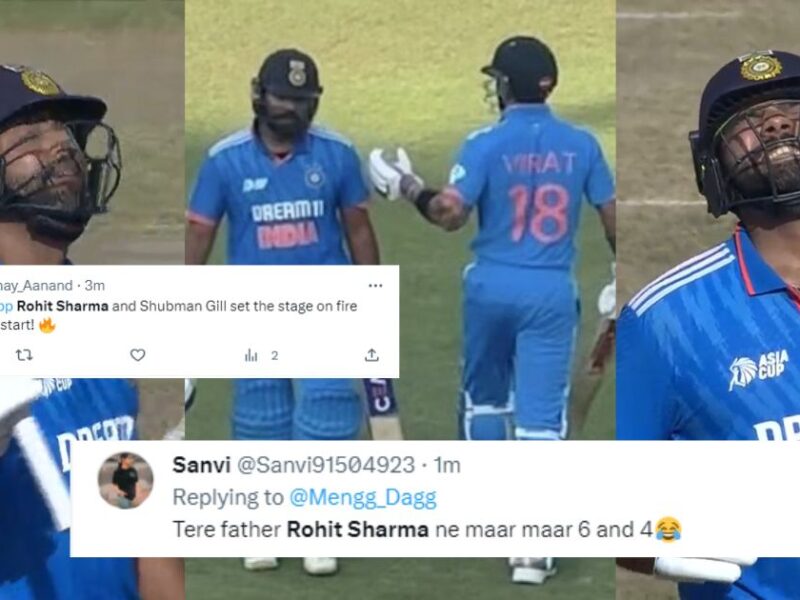 Rohit Sharma Hits Fifty Against Pakistan, Flood Of Memes On Social Media