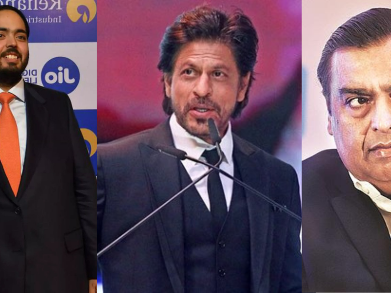 Shah Rukh Khan Embaressed In Ambani Party Because Of Anant Ambani Salary