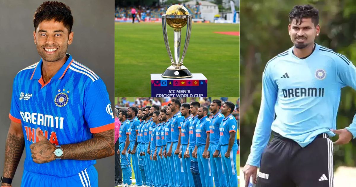 17-Member Indian Team Announced For World Cup 2023, These 5 Players Were Dropped Along With Shreyas Iyer