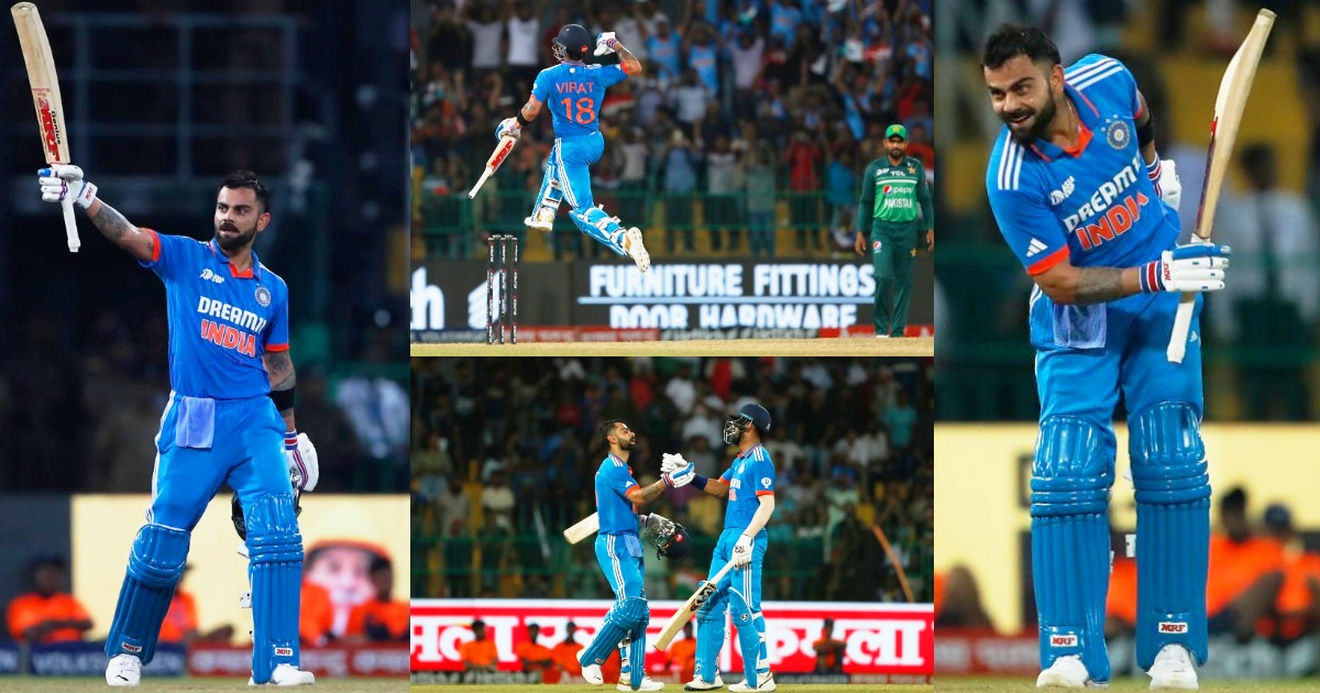 Virat Kohli Jumped After Hitting 47Th Century Celebrated In A Special Way Watch The Video