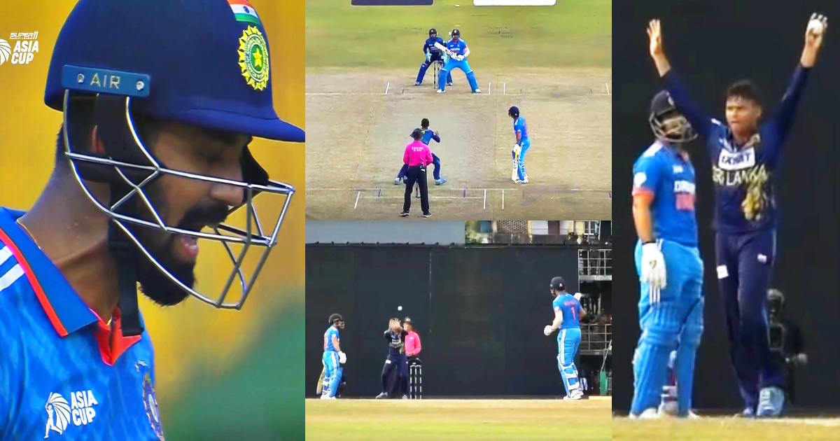 Kl Rahul Got Out On An Easy Delivery Lost His Calm Started Abusing On The Field Video Viral