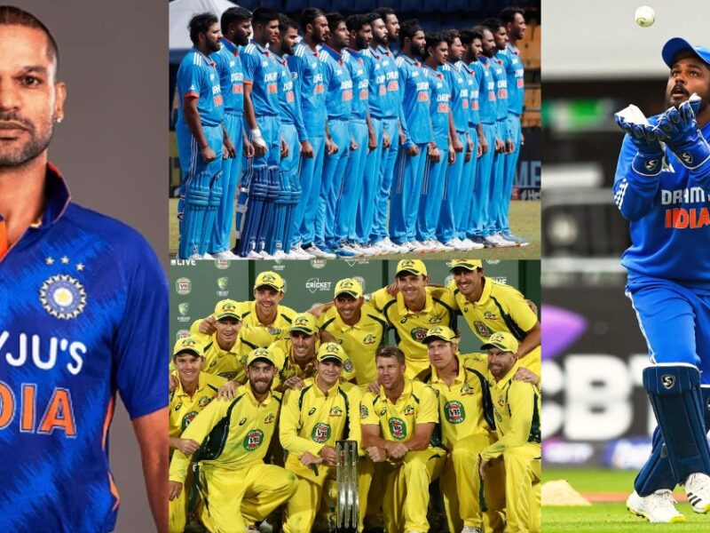 15-Member Team India Announced For The Odi Series Against Australia Shikhar Dhawan Returns
