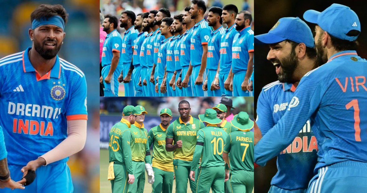 Team India Announced For Odi Series Against South Africa Rohit Sharma-Virat Kohli Out Hardik Pandya Captain