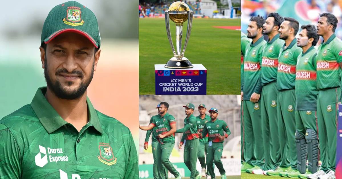 Bangladesh Team Announces 15-Member Squad For World Cup 2023 Under The Captaincy Of Shakib Al Hasan