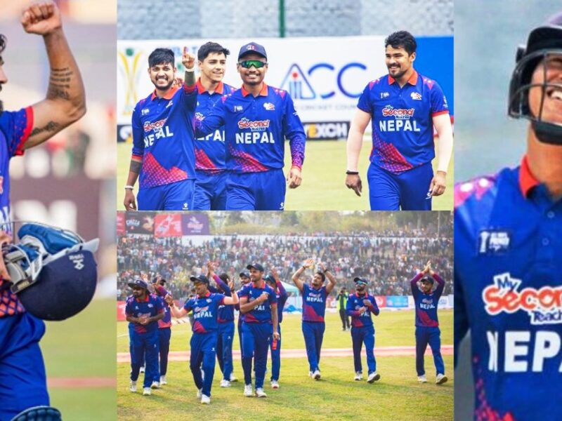 Nepal Created History In Asian Games 2023 Scored 300 Plus Score In 20 Overs Won The Match By 274 Runs Against Mongolia Made So Many Records In A Single Match