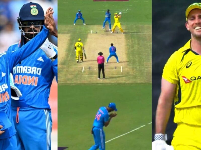 Ind Vs Aus Kuldeep Yadav Gave Breakthrough To Team India Got Dangerous Mitchell Marsh Wicket Watch How