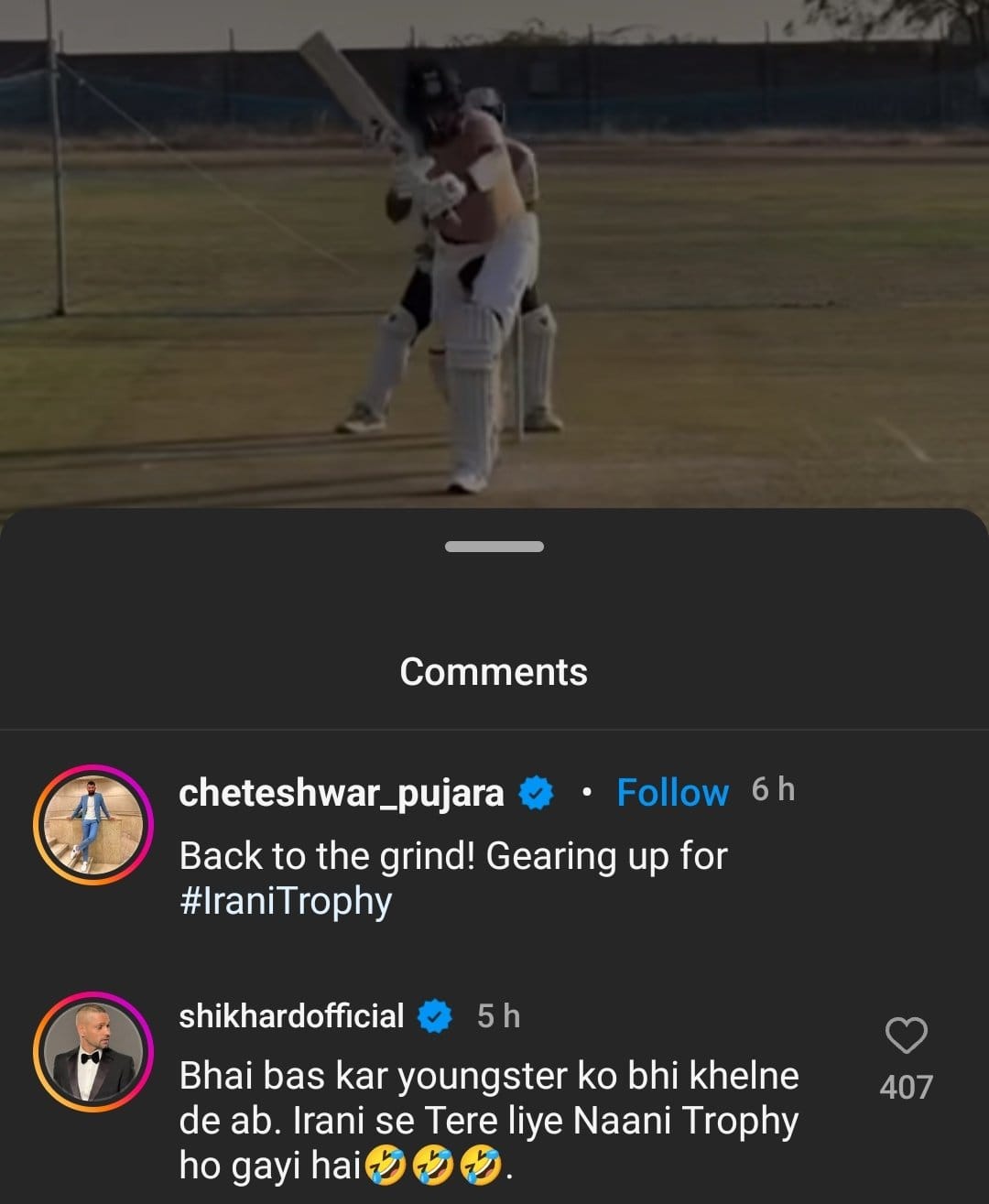 Shikhar Dhawan Cheteshwar Pujara