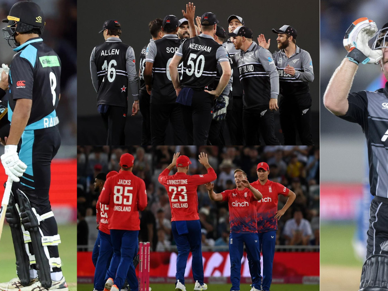 New Zealand Defeated England By 6 Wickets And Won The Fourth T20.