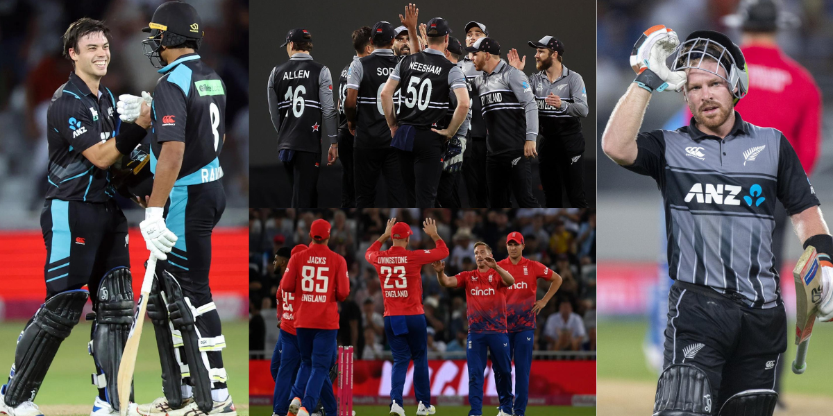New Zealand Defeated England By 6 Wickets And Won The Fourth T20.