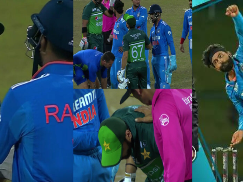 Pakistani Player Bled Due To Ravindra Jadeja'S Dangerous Bowling, Then Kl Rahul Stopped Breathing, Did This Thing