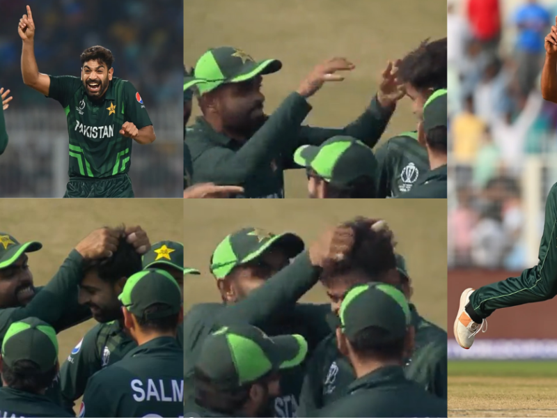 Babar Azam Pulled Haris Rauf'S Hair