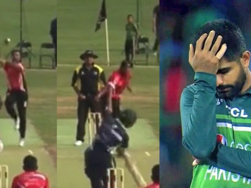 वर्ल्ड कप से ठीक पहले Pakistan Cricket Team गेंदबाज का बना तमाशा, सिर्फ तीन गेंदों में हुई सिट्टी-पिट्टी गुल, वायरल हुआ Video