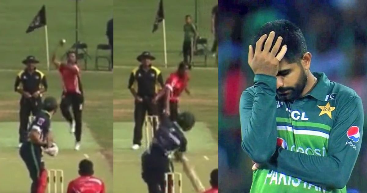वर्ल्ड कप से ठीक पहले Pakistan Cricket Team गेंदबाज का बना तमाशा, सिर्फ तीन गेंदों में हुई सिट्टी-पिट्टी गुल, वायरल हुआ Video