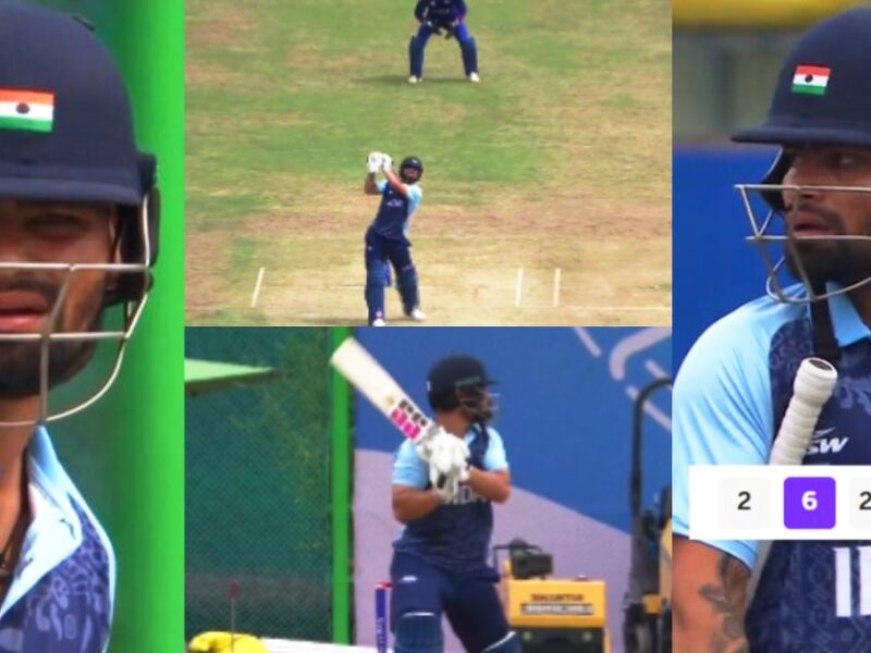 Rinku Singh Destructive Inning In Asian Games 2022 Scored 37 Runs In Just 15 Balls Hit 4 Sixes Video Viral