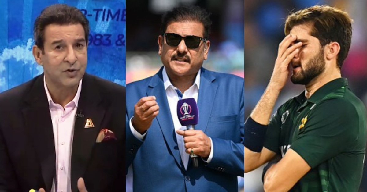 Ravi Shastri'S Statement On Shaheen Afridi Created An Uproar, Wasim Akram Retaliated And Gave A Controversial Statement