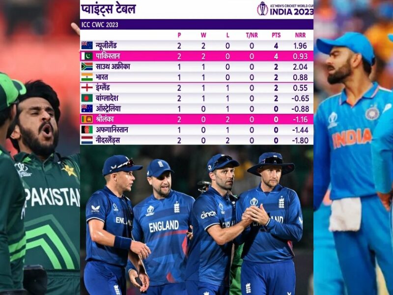 Pakistan Jumped In World Cup 2023 Points Table After The Victory Team India Suffered Huge Loss