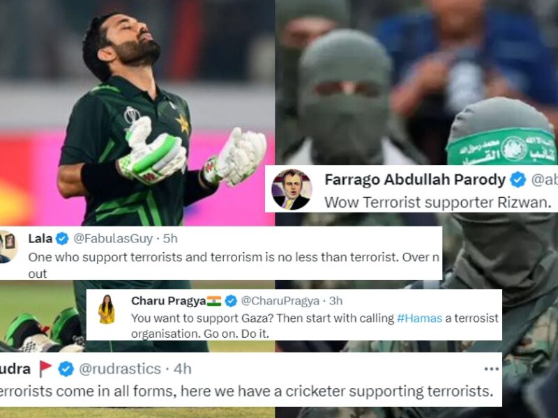 Mohammad Rizwan Facing Huge Backlash On Social Media For His Tweet Supporting People In Gaza